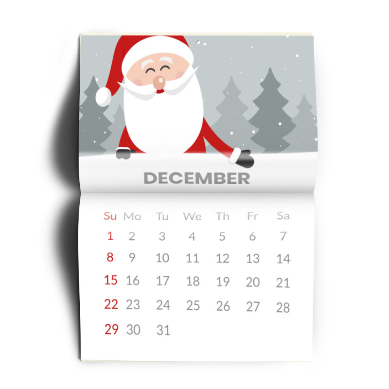 Gloss Text Calendars
