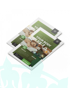 100lb Matte Finish Flyers