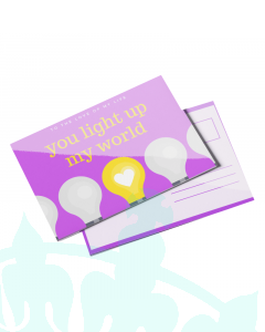 14pt Writable UV Post Cards