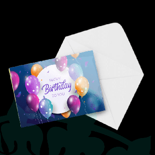14pt AQ Invitation Cards
