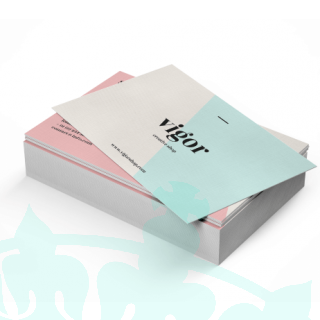 13pt Linen Business Cards