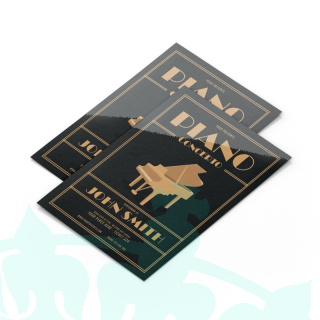 100lb UV High Gloss Flyers