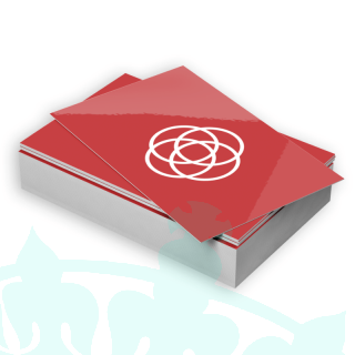 18pt Gloss Laminated Business Cards