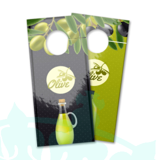 14pt UV Door Hangers
