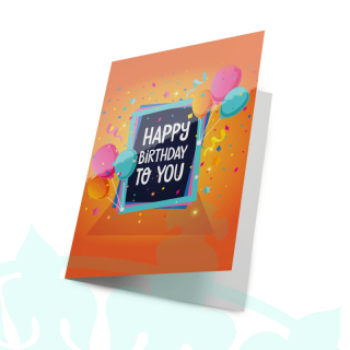 14pt UV High Gloss Greeting Cards