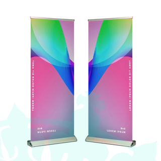 Premium Pull Up Banner 33 x 81