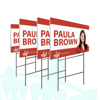 6MM Coroplast Yard Sign