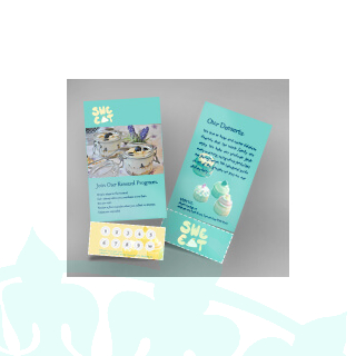 14pt Matte Tear Cards